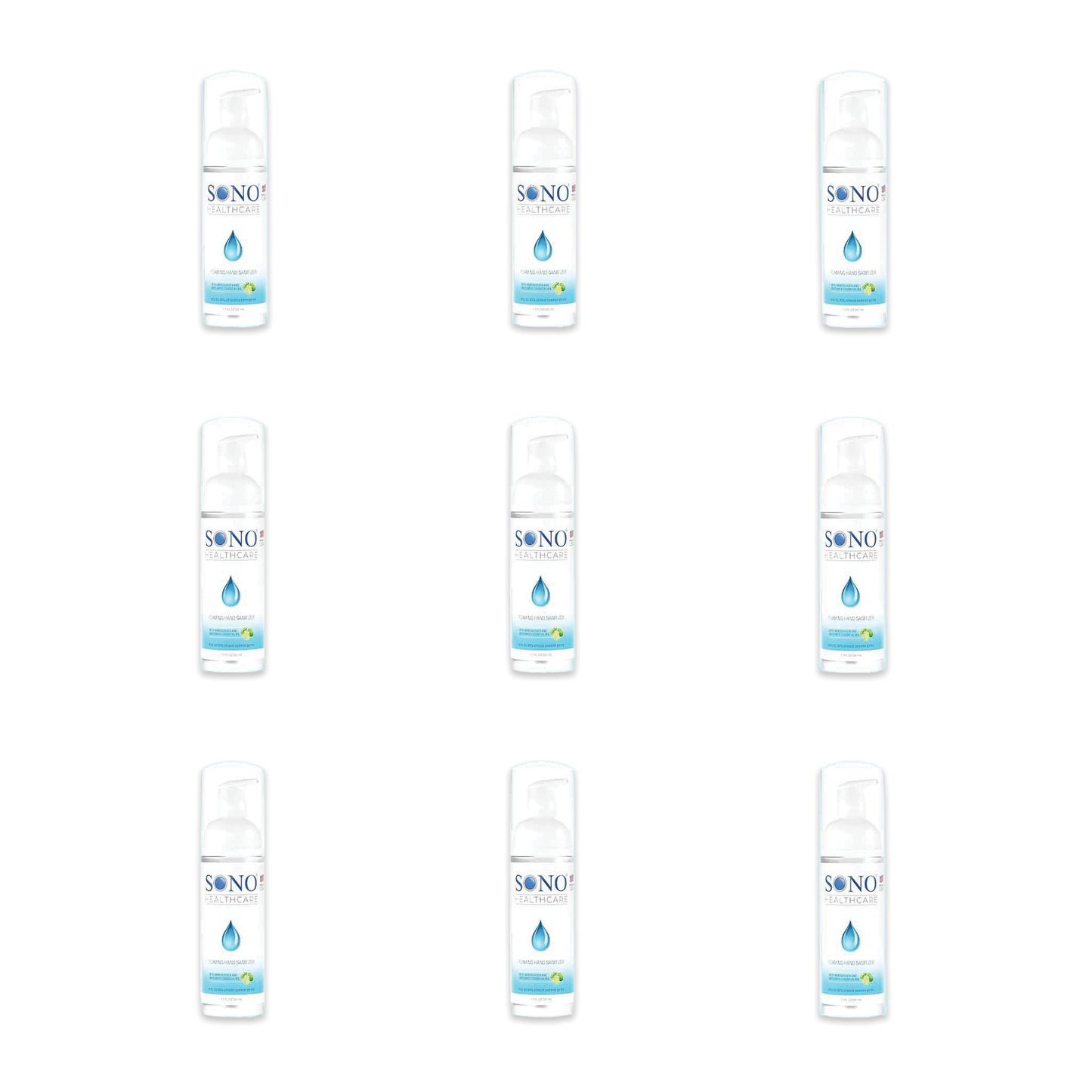 Pack of SONO Foaming Hand Sanitizers