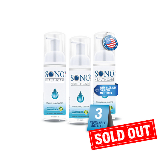 SONO Travel-Size Foaming Hand Sanitizer (SOLD OUT)