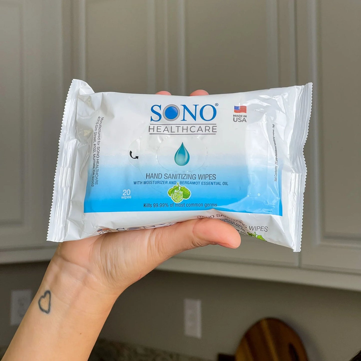 SONO Hand Sanitizing Wipes (24 PACK) - SONO Healthcare