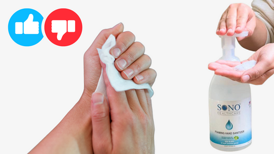 Hand Wipes vs Hand Sanitizers 
