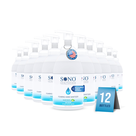 SONO Healthcare Foaming Hand Sanitizer Desktop (12 Pack)