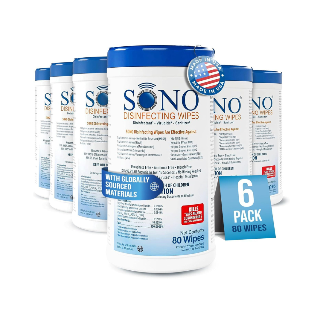 SONO Disinfecting Wipes Canister