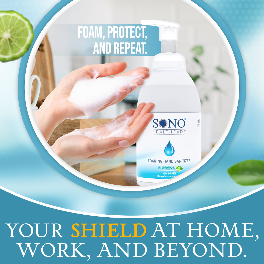 SONO Travel-Size Foaming Hand Sanitizer (BE BACK SOON)