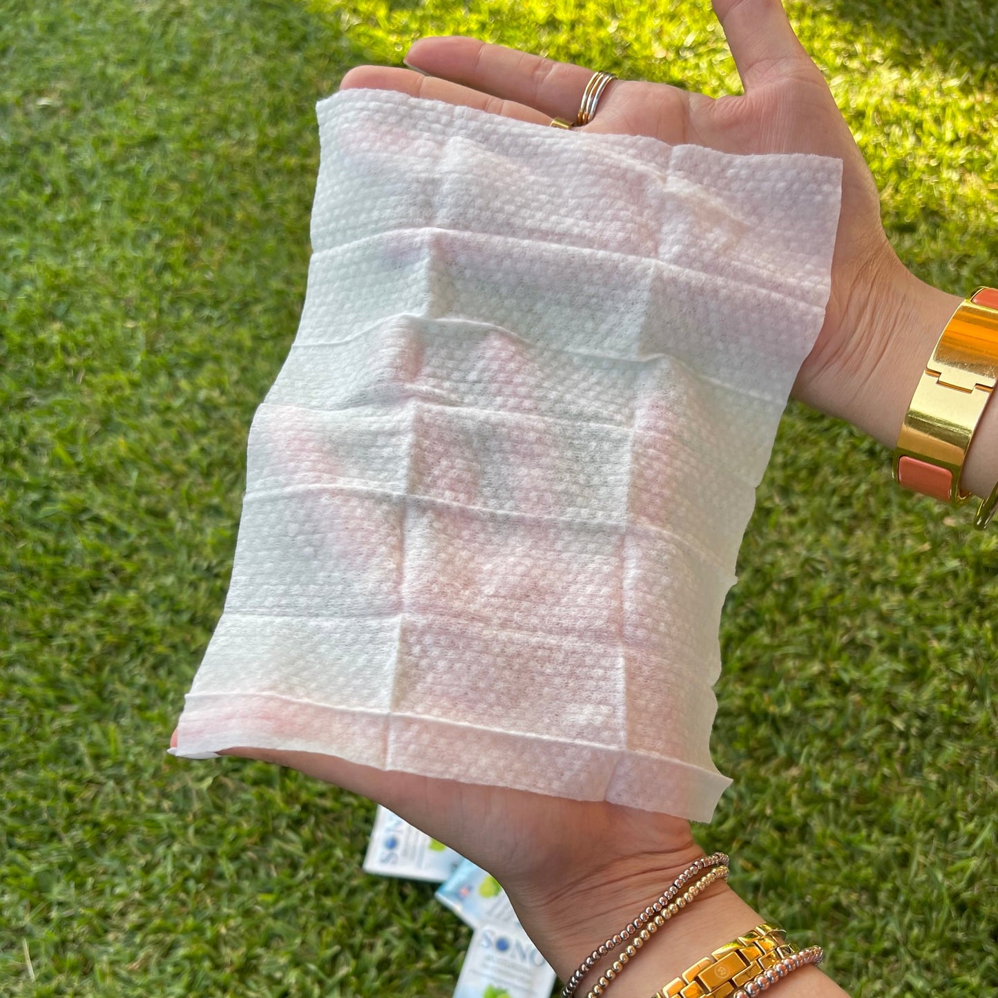 SONO Moisturizing Hand Sanitizer Wipes (25 Pack)