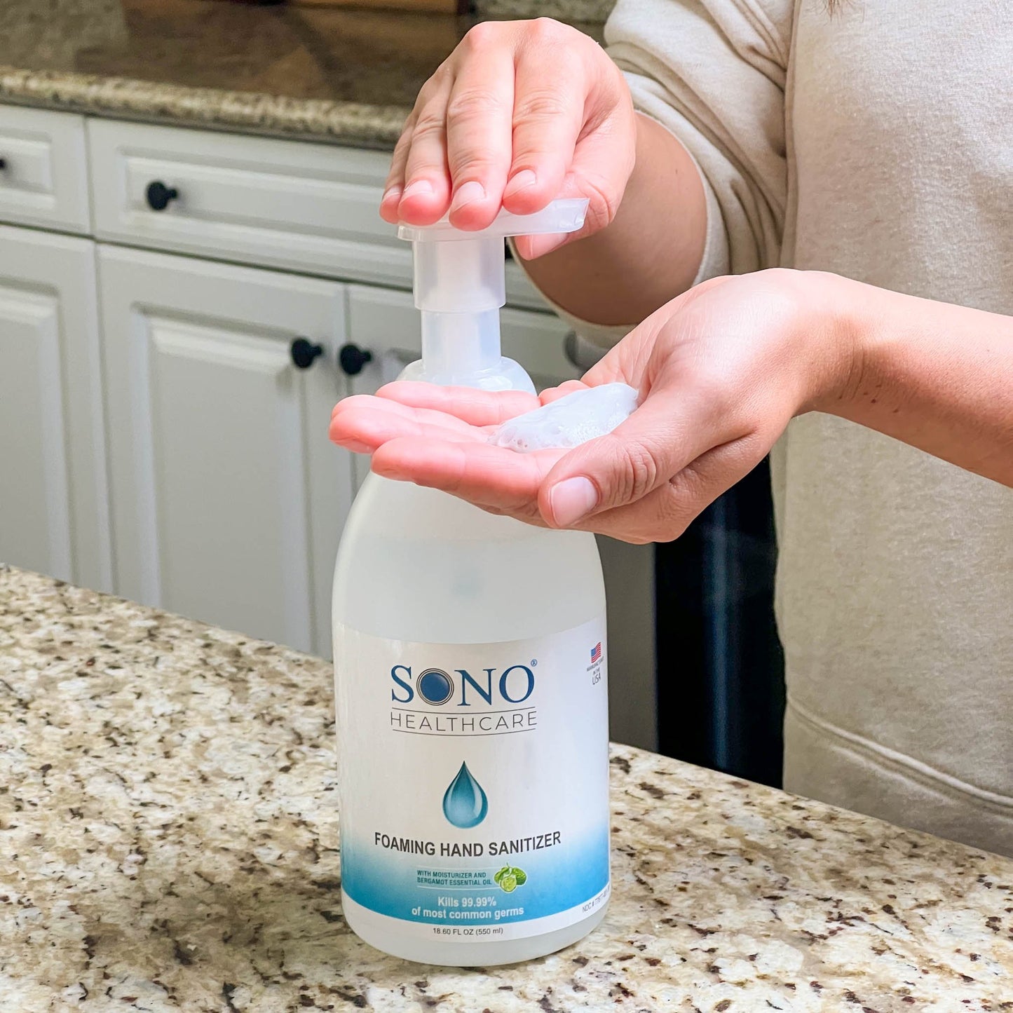 SONO Healthcare Foaming Hand Sanitizer Desktop (12 Pack)