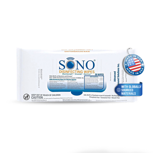 SONO Disinfecting Wipes Travel Size